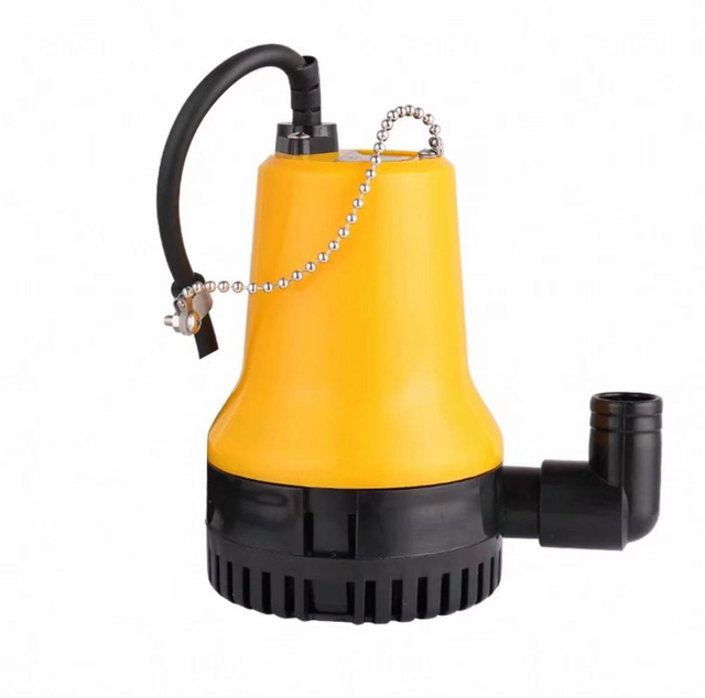 Pompe de cale miniature &agrave; &eacute;nergie solaire DC12V BL aliment&eacute;e par batterie